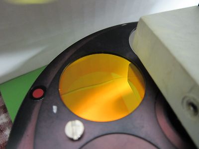 MICROSCOPE PART POLYVAR LEICA REICHERT FILTER WHEEL OPTICS AS IS BIN#P2-04