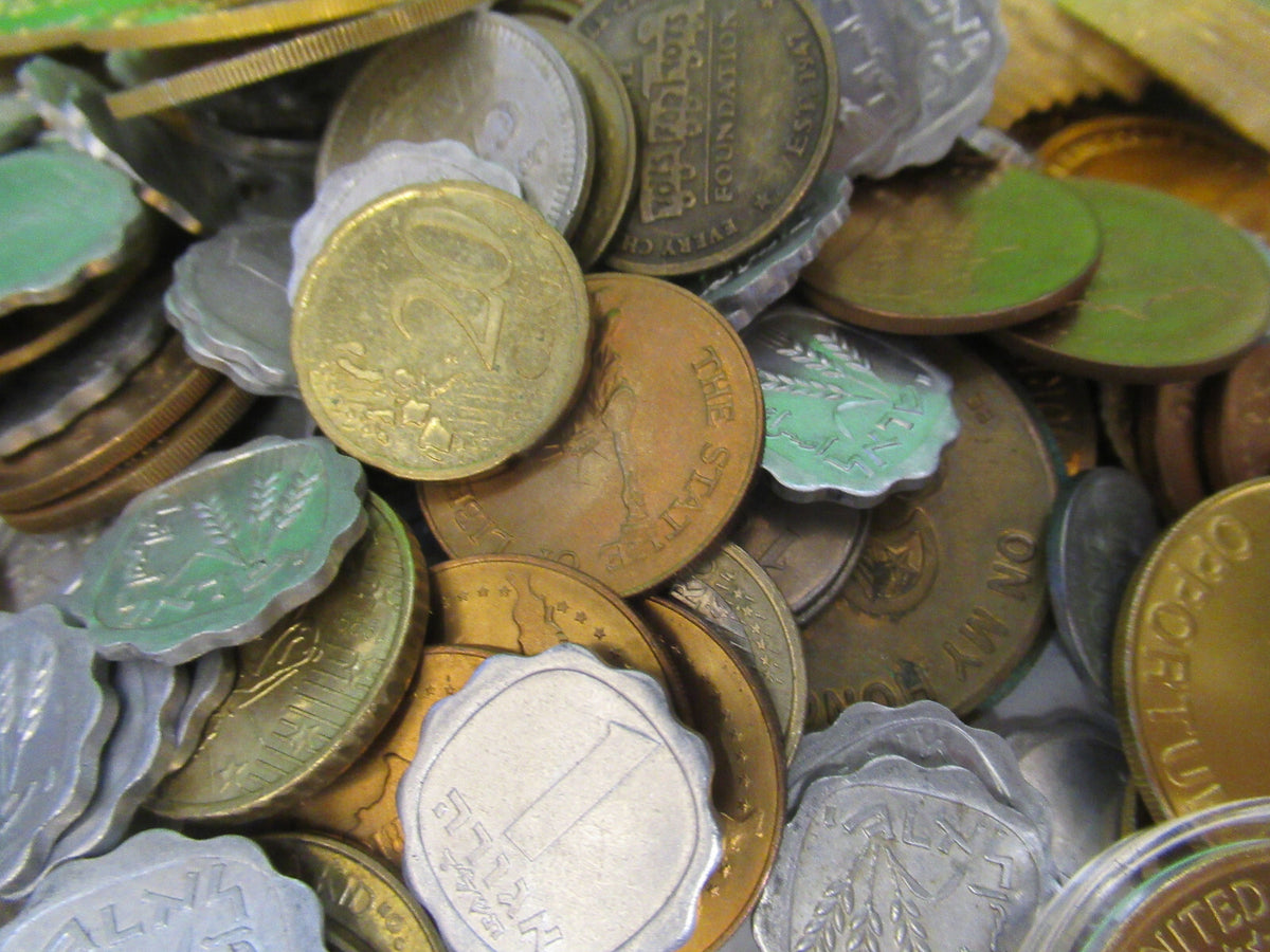 Large Collection Coins Assortment Fancies Unknown