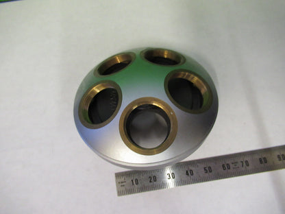 LEITZ WEZTLAR GERMANY NOSEPIECE MICROSCOPE PART AS PICTURED 82-A-67
