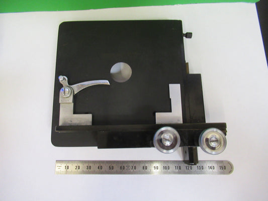 Bausch & Lomb Vintage Stage Table Xy Microscope Part