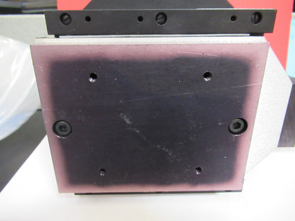 BARNES  WILDER STAGE XY TABLE WORKS OK  MICROSCOPE PART AS PICTURED  S3-B-87