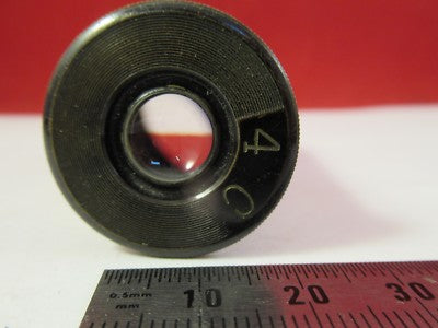 Antique Brass Lemaderley France Eyepiece 4C Microscope Part