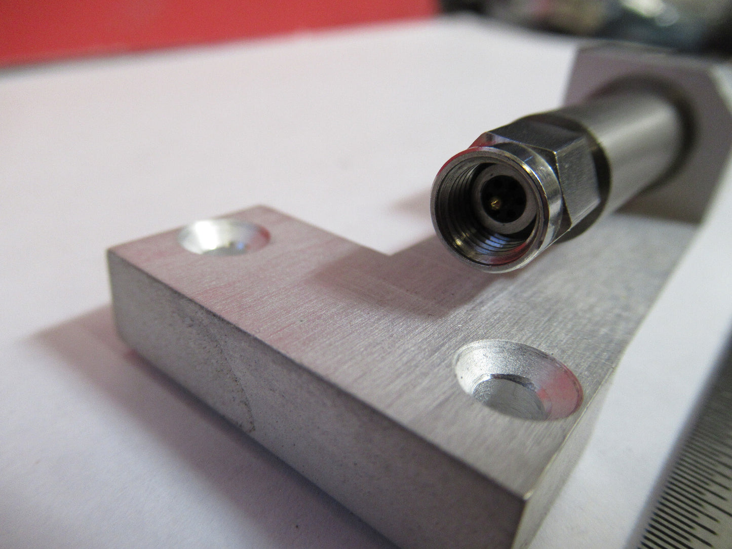 WILTRON BULKHEAD SMA TO N connect MICROWAVE RF FREQUENCY GHz AS PICTURED T7-A-52