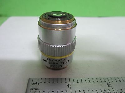 Microscope Part Objective Ernst Leitz Npl Fluotar 10X Infinity Optics