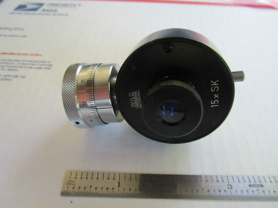 Wild Switzerland 15xSK Filar Eyepiece Microscope Perfect