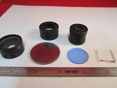 OPTISCH Los 6 EA FILTER LASEROPTIK BEHÄLTER #4B-19 iiv