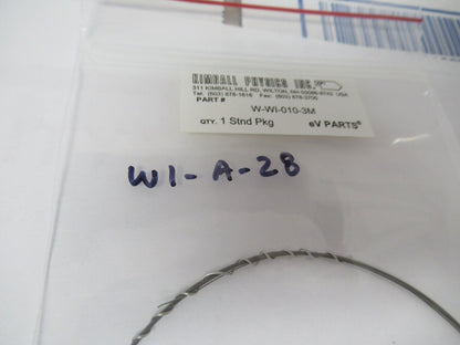 KIMBALL PHYSICS eV LOT TUNGSTEN WIRE HIGH VACUUM RATED AS PICTURED  #W1-A-28