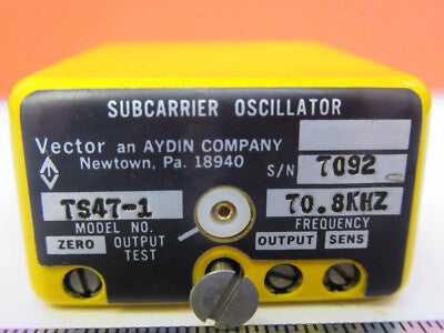 Subcarrier Oscillator Vector Aydin TS47-1 70.8kHz Frequency