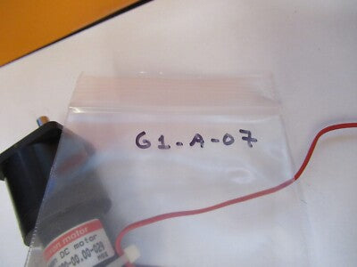 MAXON MINI MOTOR 500:1 41.022 SWISS ROBOTICS MECHATRONICS AS PICTURED &G1-A-07