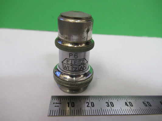 Microscope Objective Ernst Leitz 45X Pol P6 Germany Optics