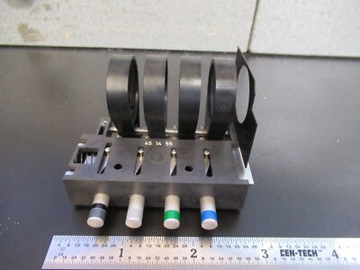 ZEISS GERMANY AXIOSKOP 451455 FILTER ASSEMB MICROSCOPE PART AS PICTURED &5M-A-34