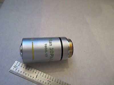 MIKROSKOPTEIL OPTIK OBJEKTIV 10X PLAN 10PH AS IST BIN#RED