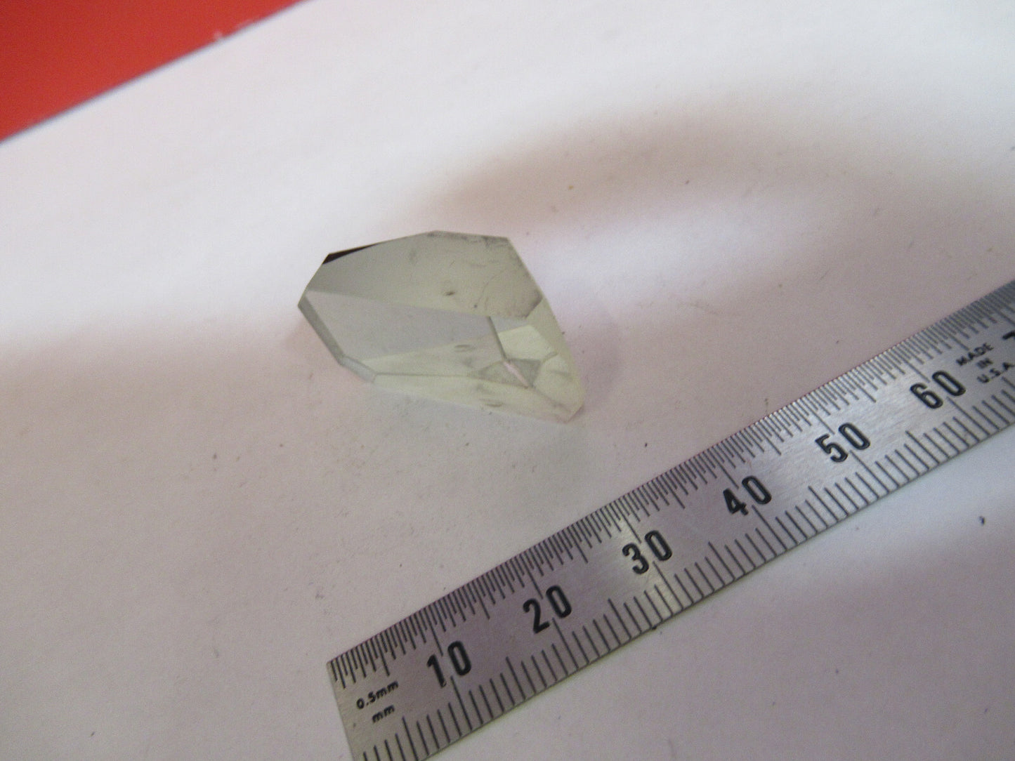 OLYMPUS JAPAN HEAD GLASS PRISM OPTICS MICROSCOPE PART AS PICTURED T9-A-58