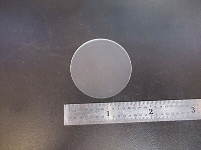 OLYMPUS JAPAN GLASS DIFFUSER FILTER OPTICS MICROSCOPE PART AS PICTURED &5M-A-42