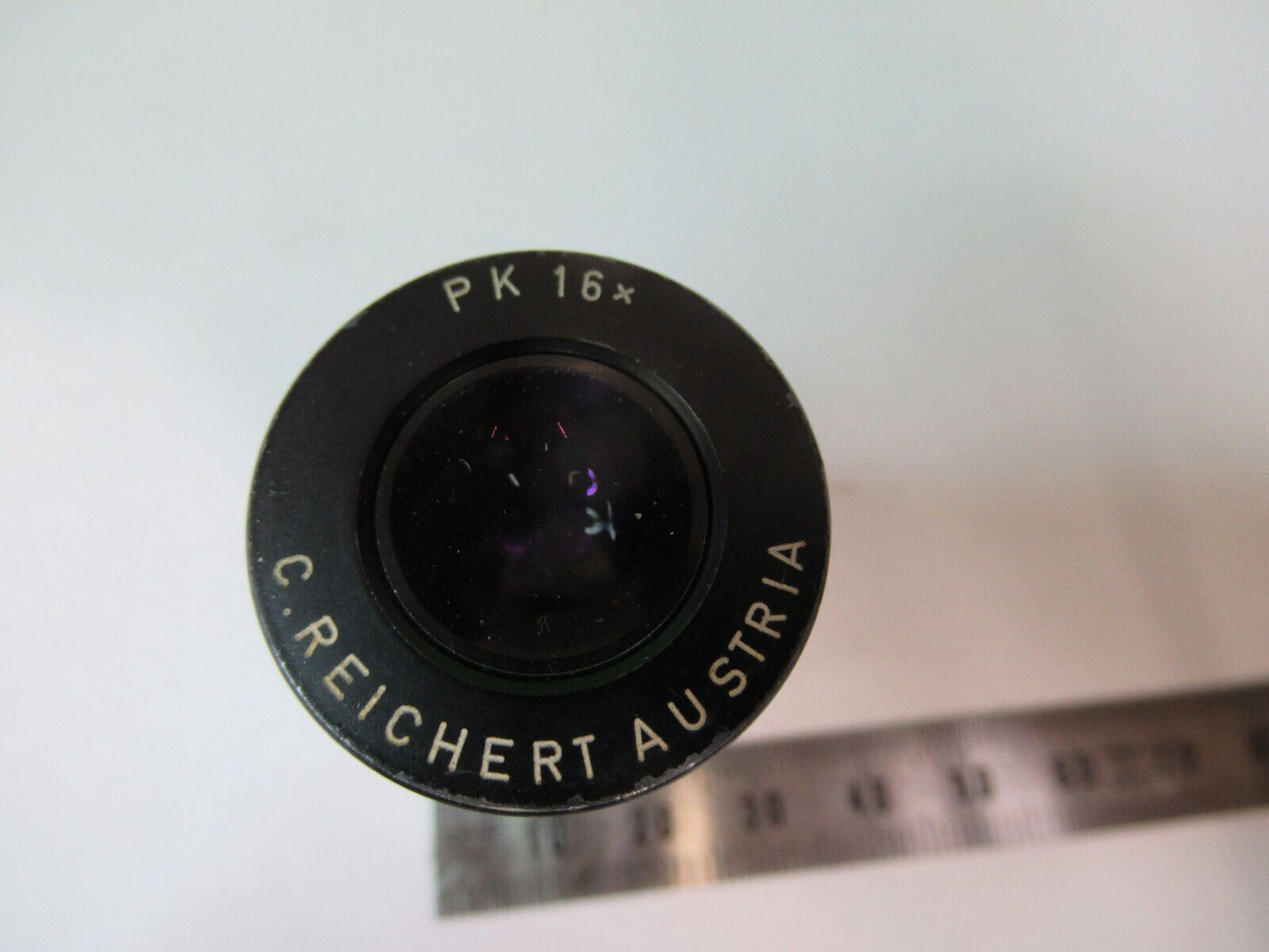 REICHERT AUSTRIA PK 16X EYEPIECE LENS MICROSCOPE PART AS PICTURED R2-A-39