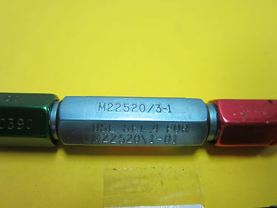 LOT 4 EA METROLOGY INSPECTION GO NO-GO STANDARDS BIN#27-22