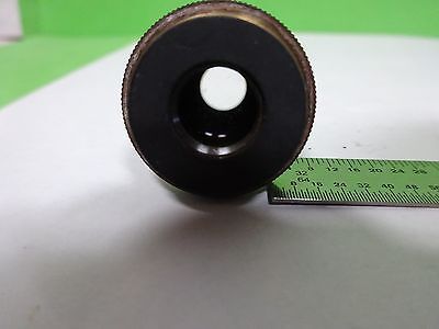 FOR PARTS MICROSCOPE PART OBJECTIVE OLYMPUS M10 [dirty] OPTICS AS IS BIN#Y6-E-12