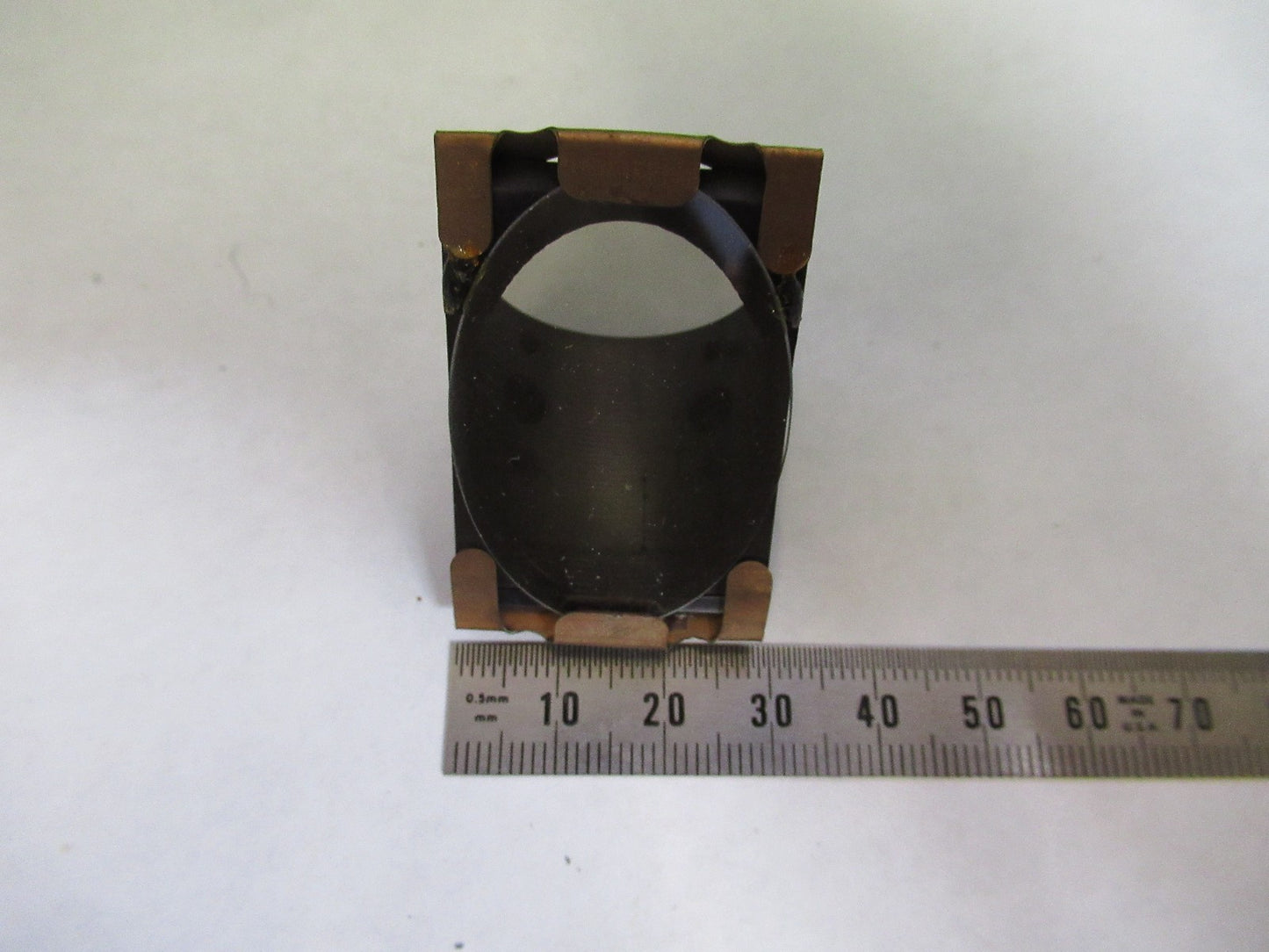AUS JENA GERMANY BEAM SPLITTER OPTICS MICROSCOPE PART AS PICTURED T2-A-35