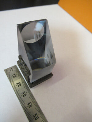 LEICA GERMANY DMRB GLASS PRISM HEAD OPTICS MICROSCOPE PART AS PICTURED R7-A-52