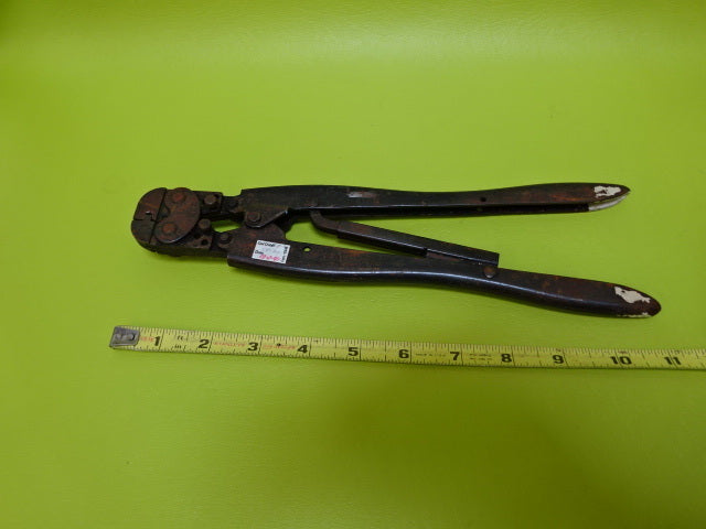 FOR PARTS AMP CRIMPING TOOL [rusty] AS IS #TA-3