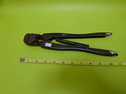 FOR PARTS AMP CRIMPING TOOL [rusty] AS IS #TA-3