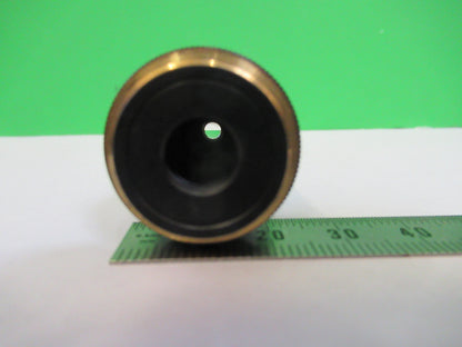 OLYMPUS OBJECTIVE  FL 100X IRIS OPTICS MICROSCOPE PART AS PICTURED &88-A-14