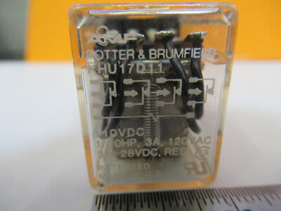 POTTER & BRUMFIELD ELECTRIC RELAY KHU17D11  AS PICTURED &8y-a-98