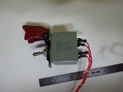 MIL SPEC RF ARMED SWITCH + GUARD AS IS BIN#S8