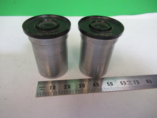 Unitron Japan Pair 12X Eyepiece Ocular Microscope Part