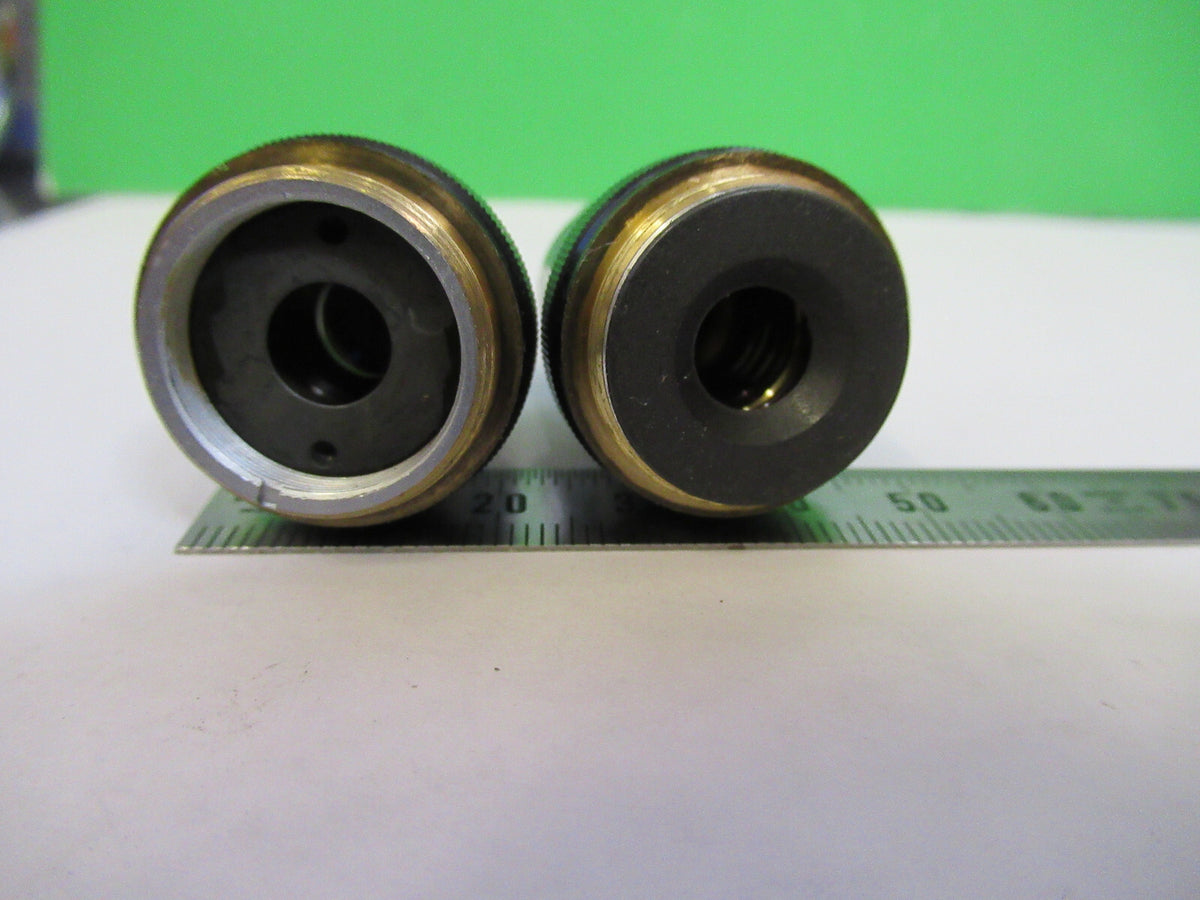 Lot 2 Ea Wild M20 M11 Objective 10X 40X Microscope Part