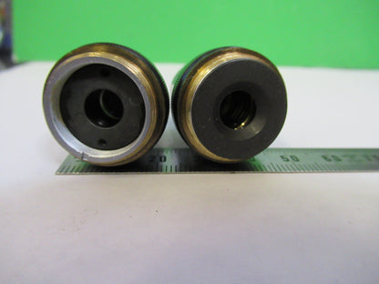 Lot 2 Ea Wild M20 M11 Objective 10X 40X Microscope Part