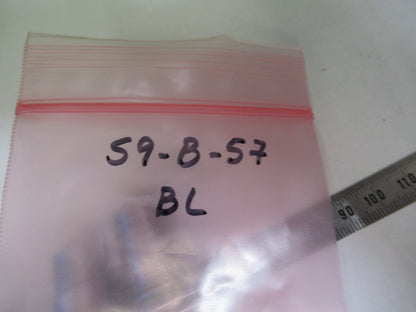 LOT OBJECTIVES LENSES VINTAGE BAUSCH LOMB MICROSCOPE PART AS PICTURED &S9-B-57