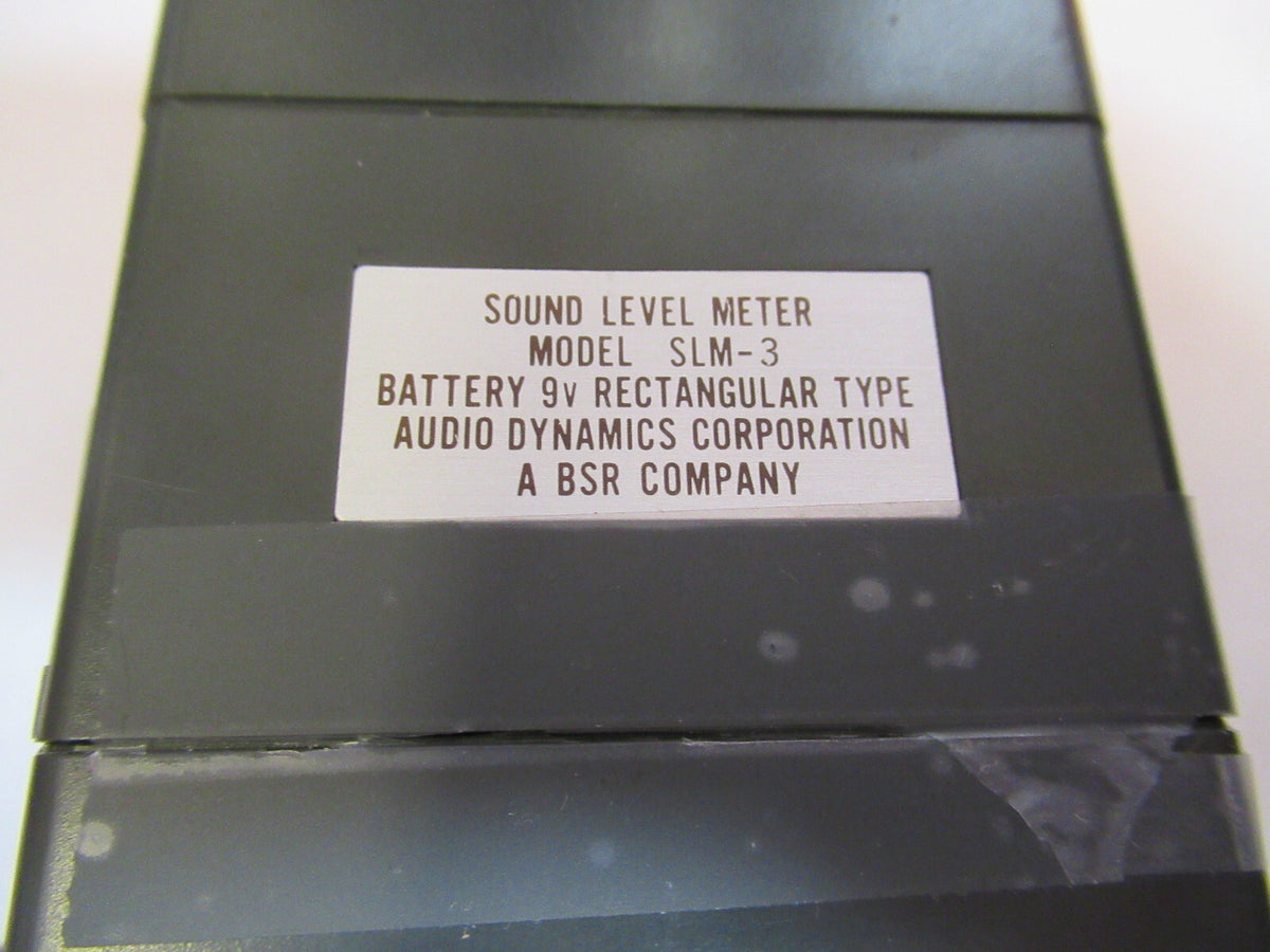 ADC SOUND LEVEL METER AS PICTURED  S4-B-81