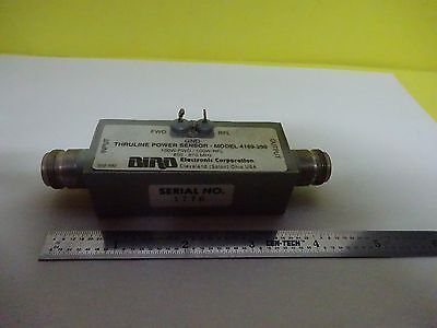 RF MICROWAVE FREQUENCY BIRD THRULINE POWER SENSOR 4169-290 AS IS BIN#X2-06