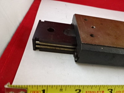 LINEAR POSITIONING SLIDE STAGE TABLE AUTOMATION GAGES AS PICTURED &IL-74-24
