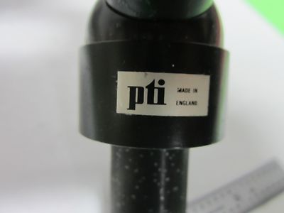 OPTISCHES MIKROSKOP TEIL PTI ENGLAND EALING 15X OPTICS BIN#G8-L-05