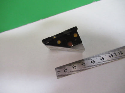 MICROSCOPE PART LEITZ WETZLAR GERMANY PRISM MOUNTED OPTICS AS PICTURED 80-B-07
