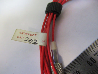PCB ENDEVCO 3091F LOW NOISE CABLE for ACCELEROMETER AS PICTURED &Z5-C-20