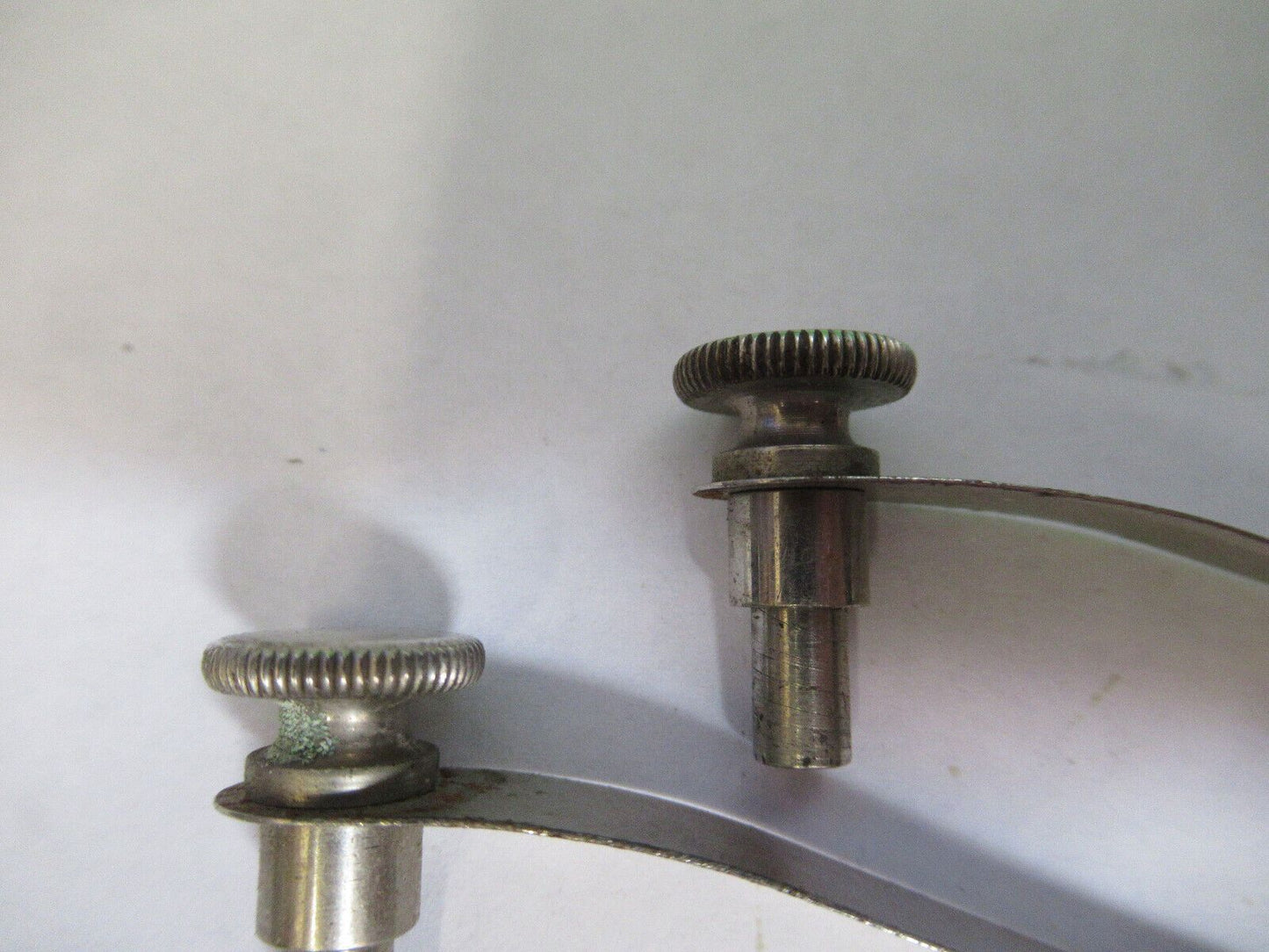 PAIR CLIPS ANTIQUE SPENCER AO MICROSCOPE PART AS PICTURED &G2-A-121