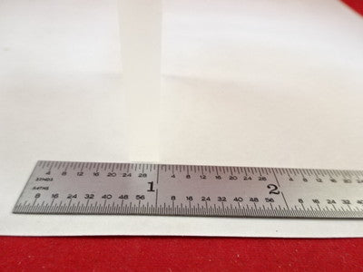 OPTICAL FUSED SILICA GLASS SLAB OPTICS AS IS #M2-B-18