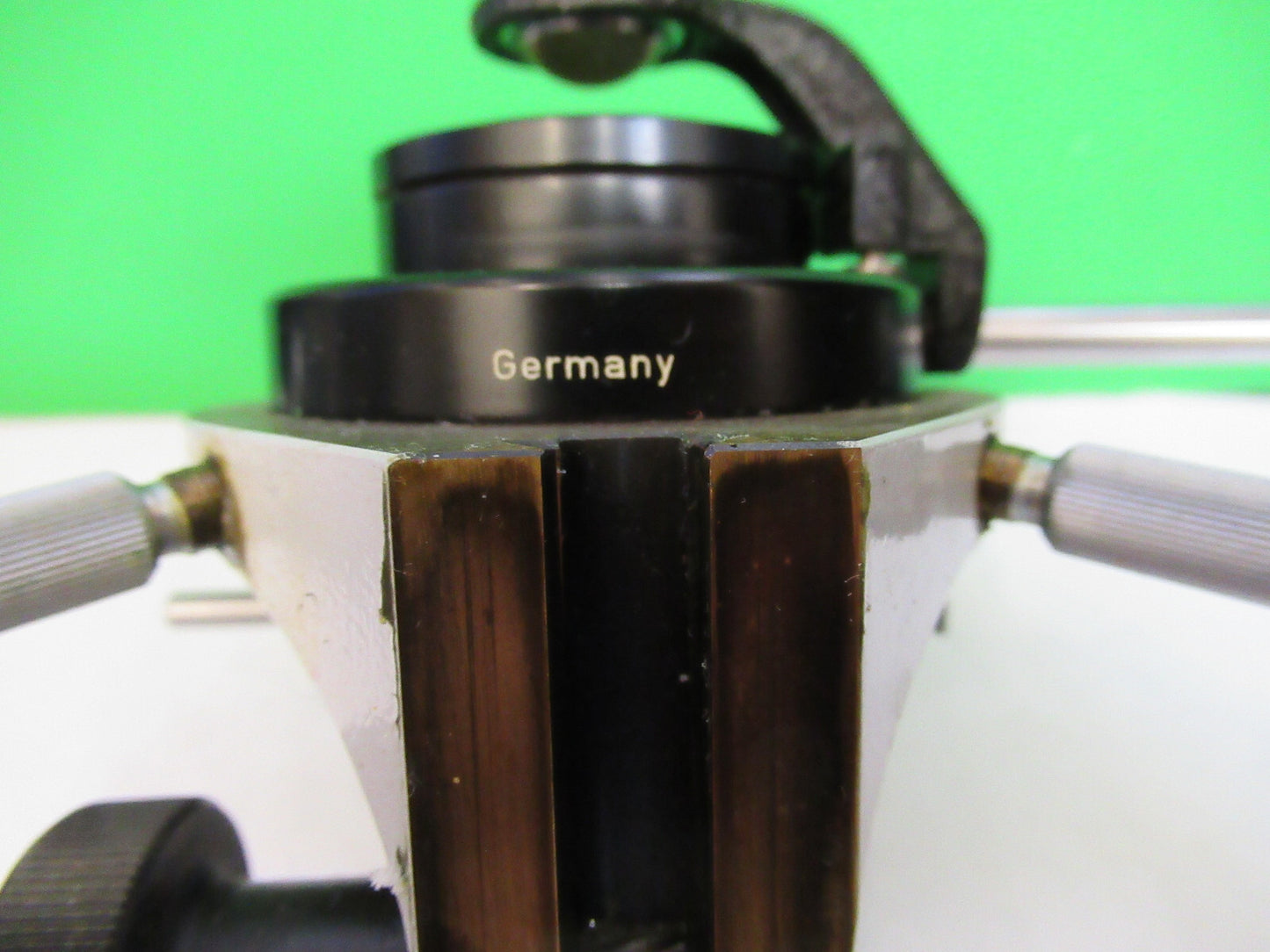 ZEISS GERMANY POL CONDENSER + POLARIZER HOLDER MICROSCOPE PART AS PICTURED X9B64