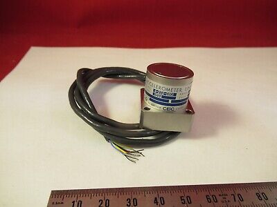 CEC LINEAR ACCELEROMETER 4-202-0201 RANGE 100 G's SENSOR VIBRATION TEST &94-B-03