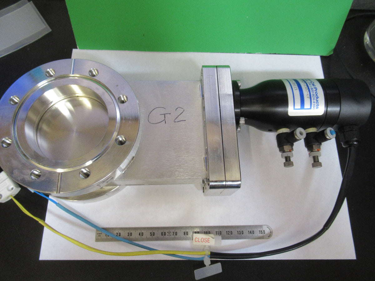 NOR-CAL HIGH VACUUM VALVE GVMP-2502-CF  HEAVY STAINLESS STEEL AS PICTURE W1-B-18