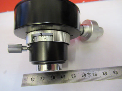 NIKON JAPAN FILAR EYEPIECE MICROMETER OPTICS MICROSCOPE PART AS PICTURED V8-B-66