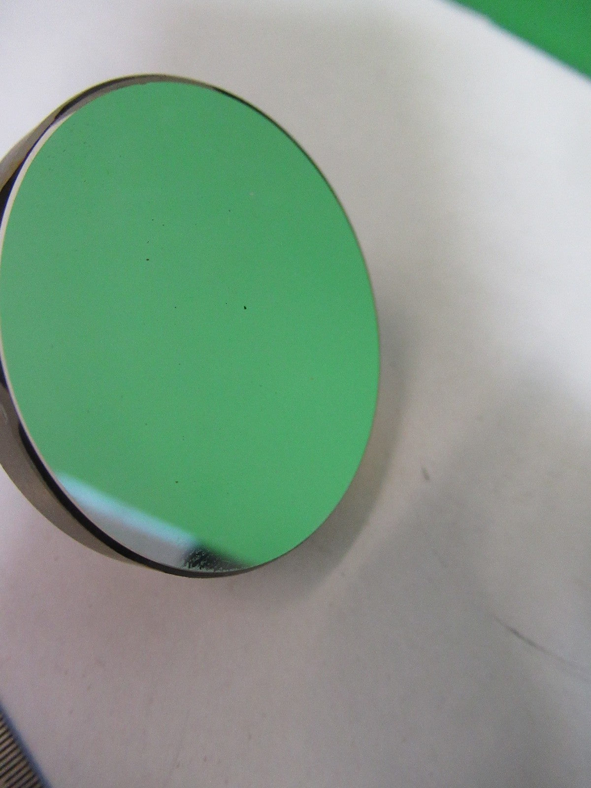 OLYMPUS JAPAN CONCAVE  MIRROR MICROSCOPE PART AS PICTURED T4-A-37