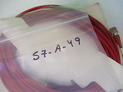PCB ENDEVCO LOW NOISE CABLE 3090A -240 in for accelerometer  AS PICTURED S7-A-49