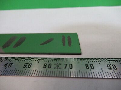 GLASS SLIDE COATED GERMANIUM THIN FILM 9,000 ANGSTROMS  AS PICTURED Z1-A-10