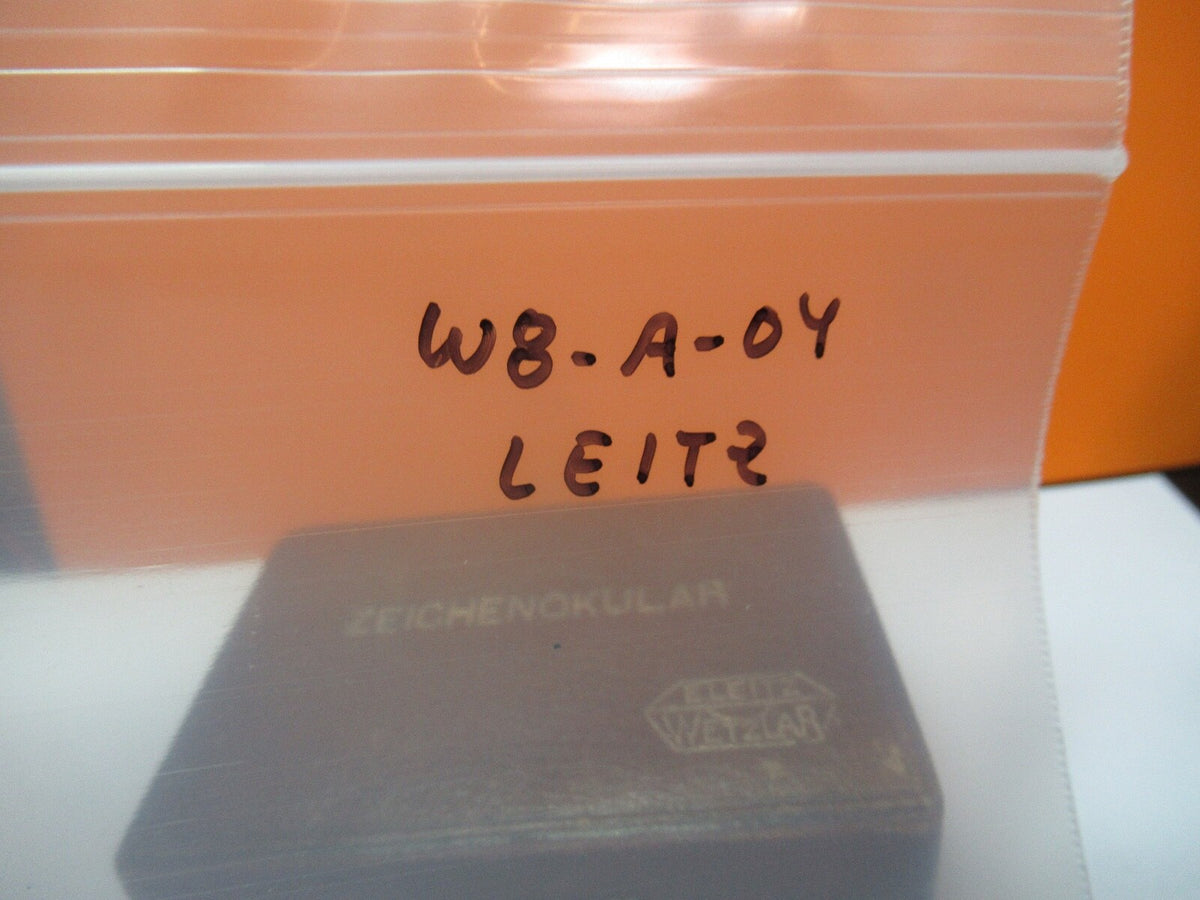 LEITZ GERMANY ZEICHENOKULAR EYEPIECE MICROSCOPE PART OPTICS AS PICTURED &W8-A-04