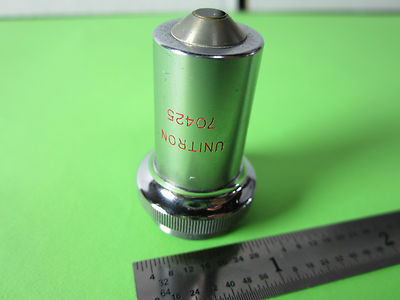OPTICAL MICROSCOPE PART UNITRON OBJECTIVE DM PHASE CONTRAST 40X OPTICS BIN#B5-37