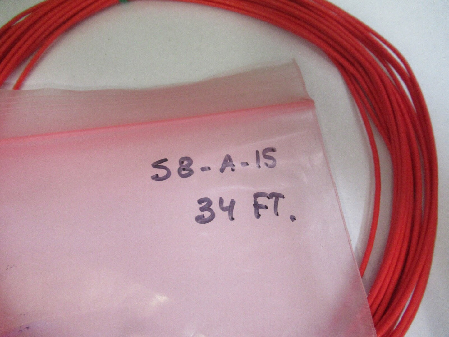 34ft CABLE for ACCELEROMETER SENSOR LOW NOISE BNC TO BNC AS PICTURED S8-A-15